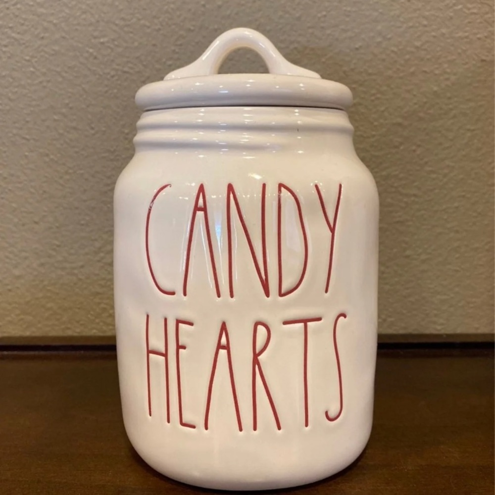Rae Dunn Baby CANDY HEARTS Canister
